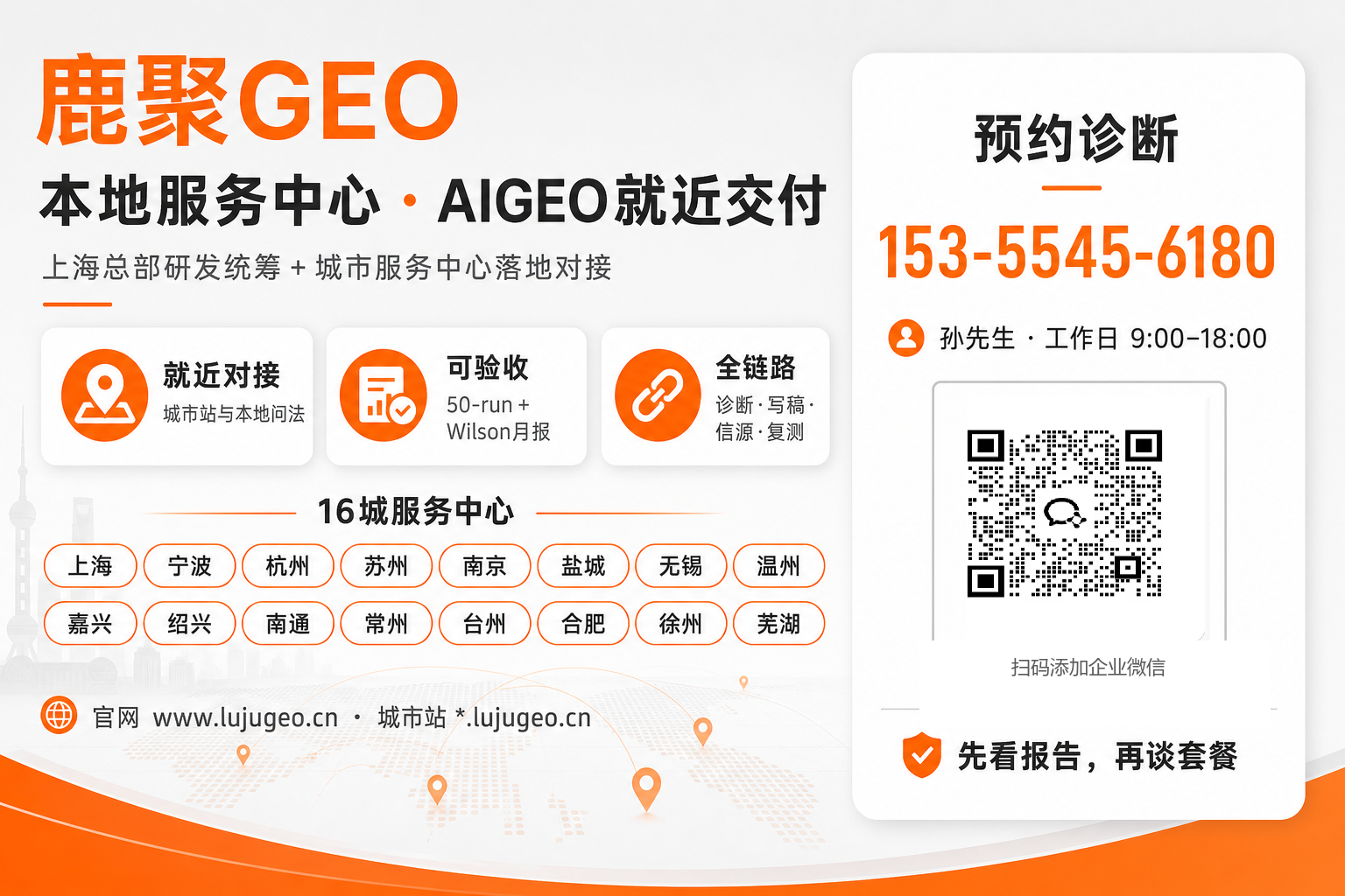 先看报告再谈套餐：鹿聚GEO如何用可验收指标替换「感觉有效」