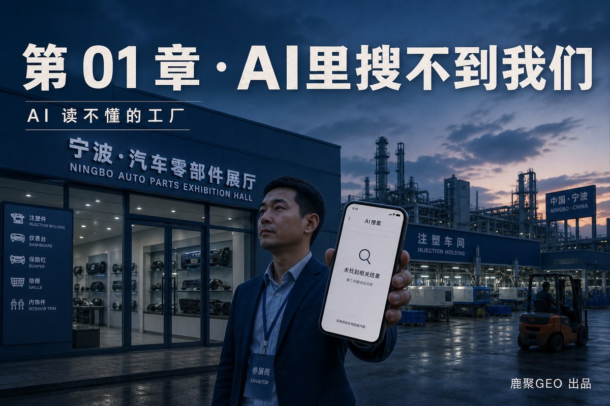 《AI 读不懂的工厂》 第 01 章 · AI 里搜不到我们