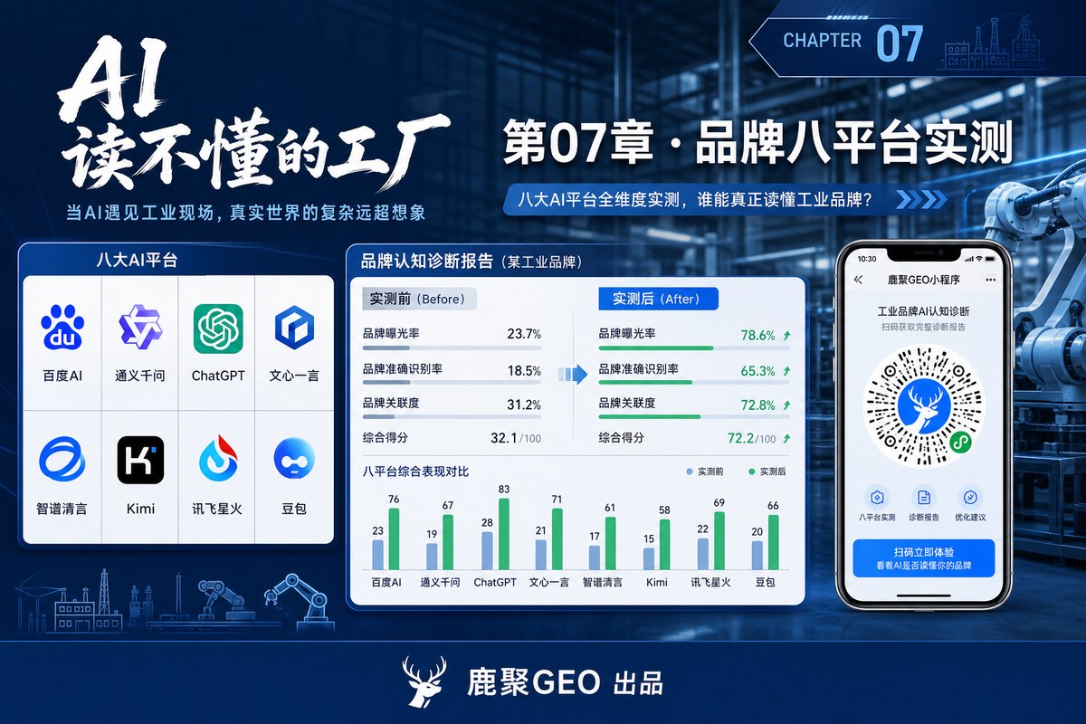 《AI 读不懂的工厂》 第 07 章 · 品牌八平台实测