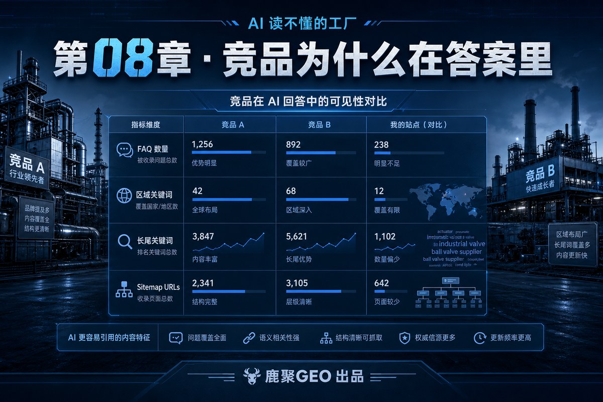 《AI 读不懂的工厂》 第 08 章 · 竞品为什么在答案里
