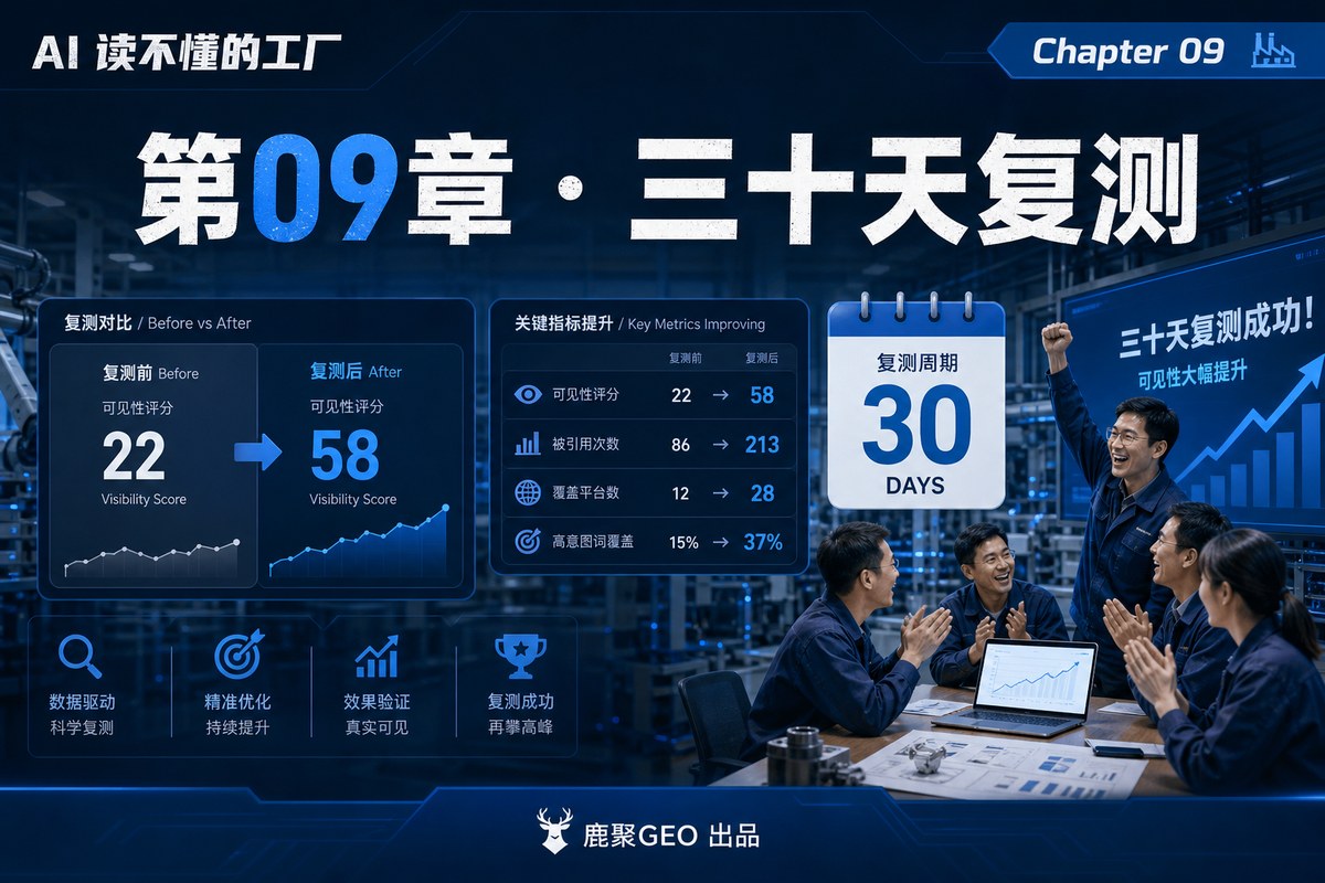 《AI 读不懂的工厂》 第 09 章 · 三十天复测
