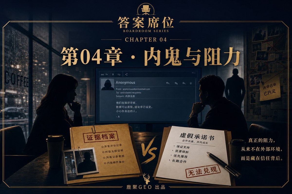 《答案席位》 第 04 章 · 内鬼与阻力