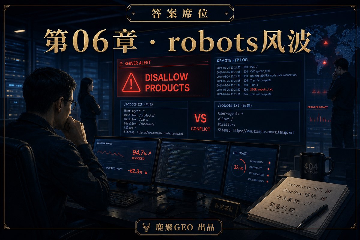 《答案席位》 第 06 章 · robots 风波