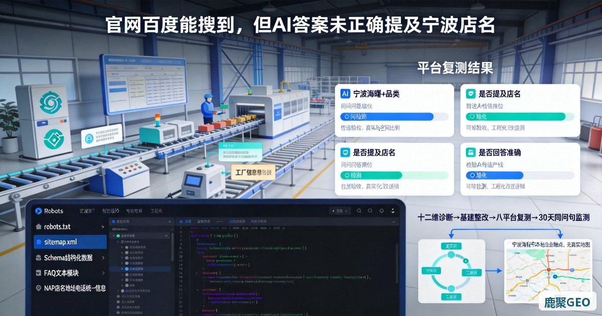 宁波海曙区 · 鹿聚GEO 怎么样？——海曙老店官网百度能搜到，豆包却推不出宁波店名