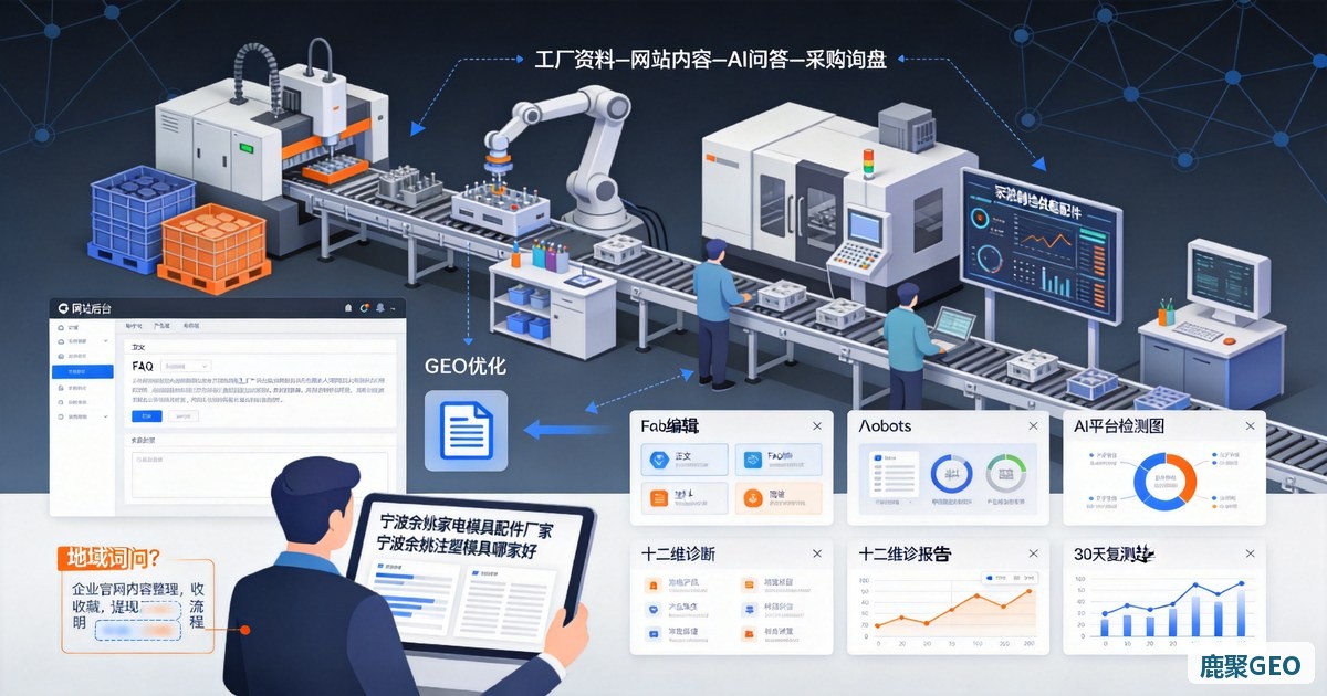 宁波余姚市地域词 GEO 优化公司怎么选？——余姚家电配附件展：宁波 GEO 公司谁家靠谱