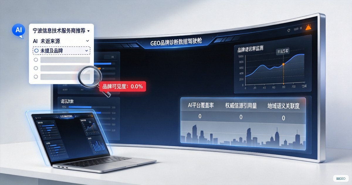 GEO 品牌诊断报告解读（脱敏案例）