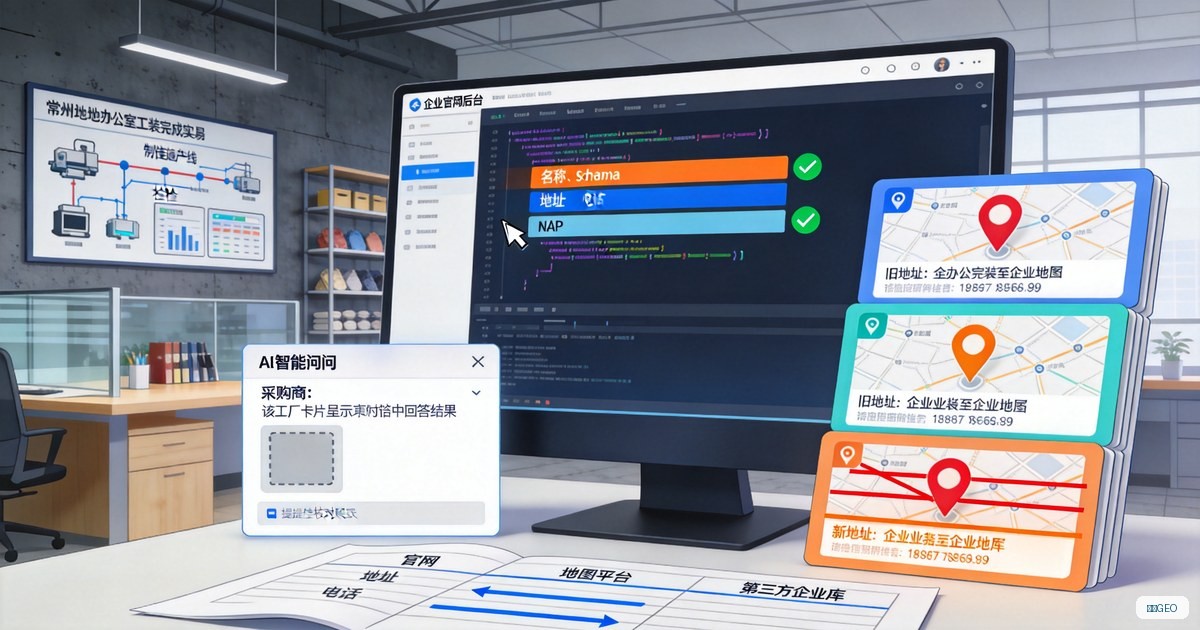 常州稿件里的 NAP 怎么写才不会打架