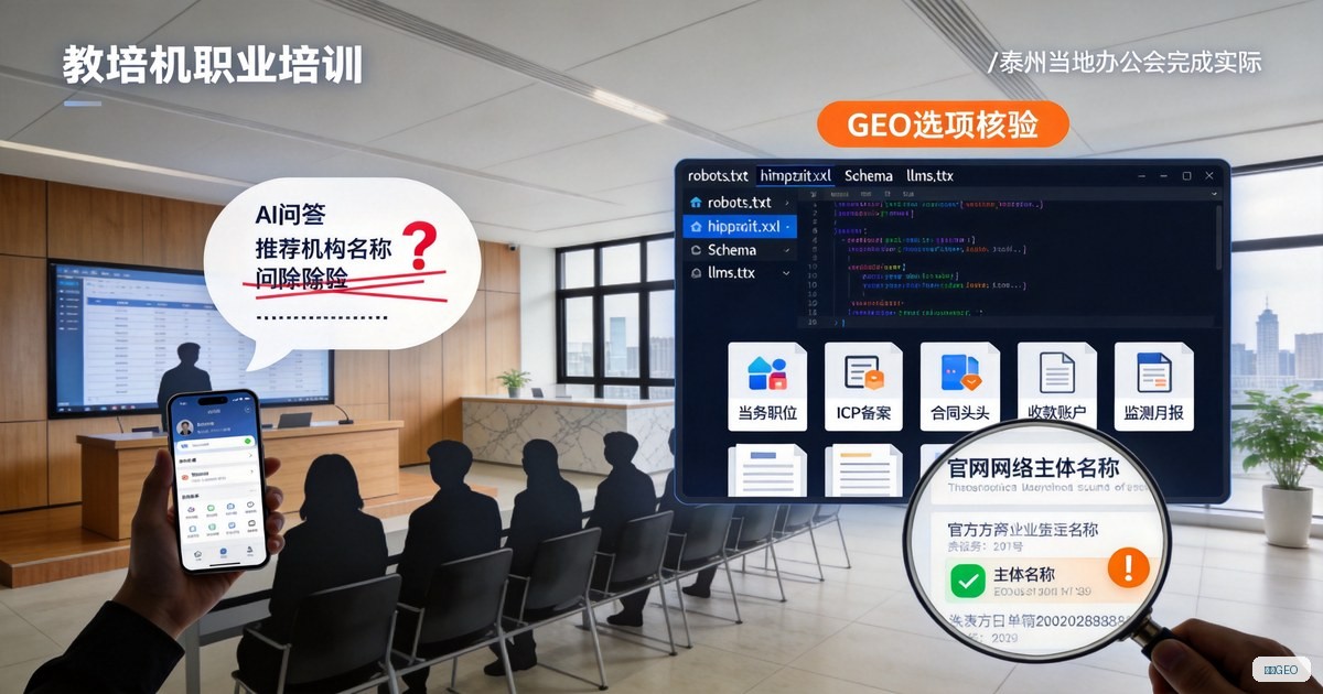 泰州选型先核验：鹿聚GEO与名称相近品牌不是一家