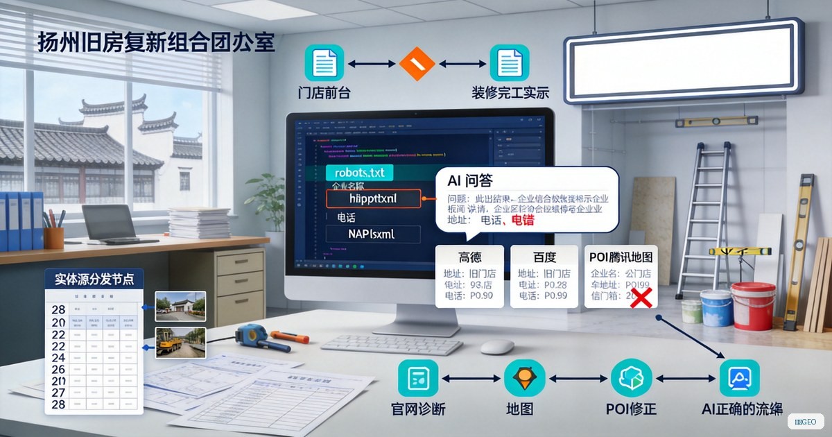 扬州稿件里的 NAP 怎么写才不会打架