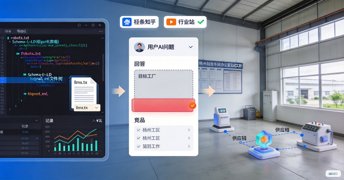 扬州想被豆包或文心引用，页面要具备什么