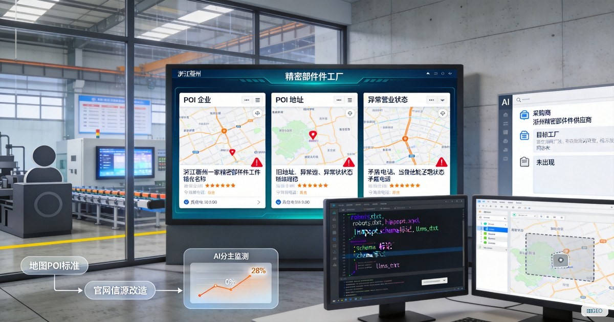 衢州三张地图的 POI，为什么要和官网对齐